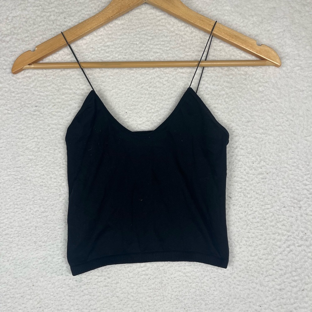 Free people black tank top